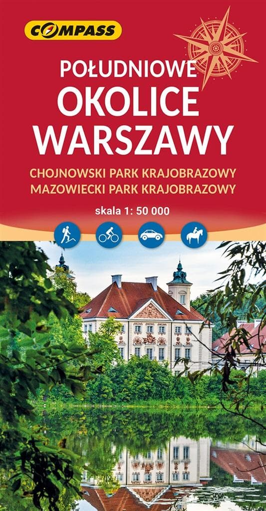 Mapa Południowe Okolice Warszawy 1:50 000 - praca zbiorowa