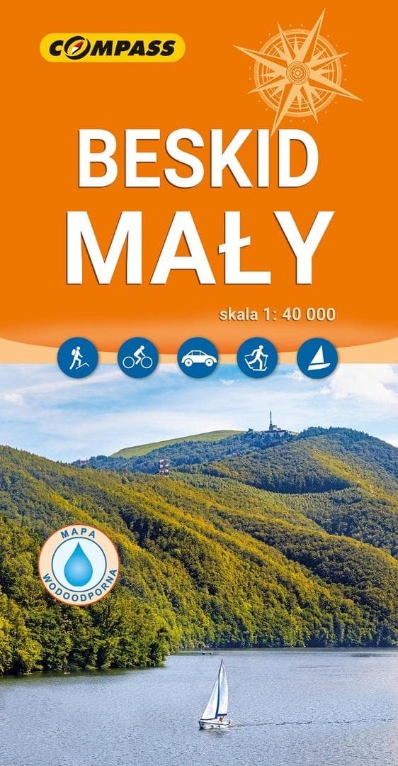 Mapa Turystyczna - Beskid mały 1:40 000 - praca zbiorowa