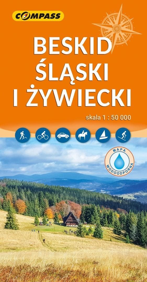 Mapa turystyczna - Beskid Śląski i Żywiecki - praca zbiorowa
