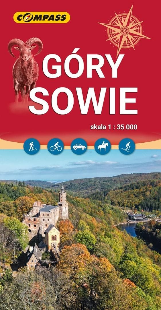 Mapa Turystyczna - Góry Sowie 1:35000 - praca zbiorowa