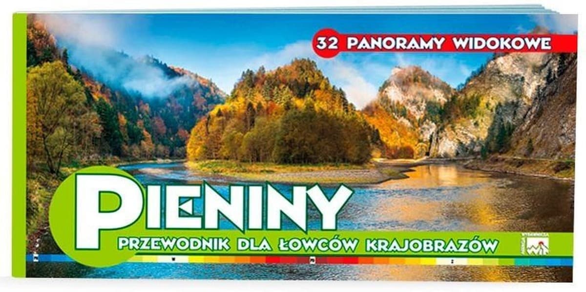 Mapa Turystyczna WIT Pieniny panoramy widokowe
