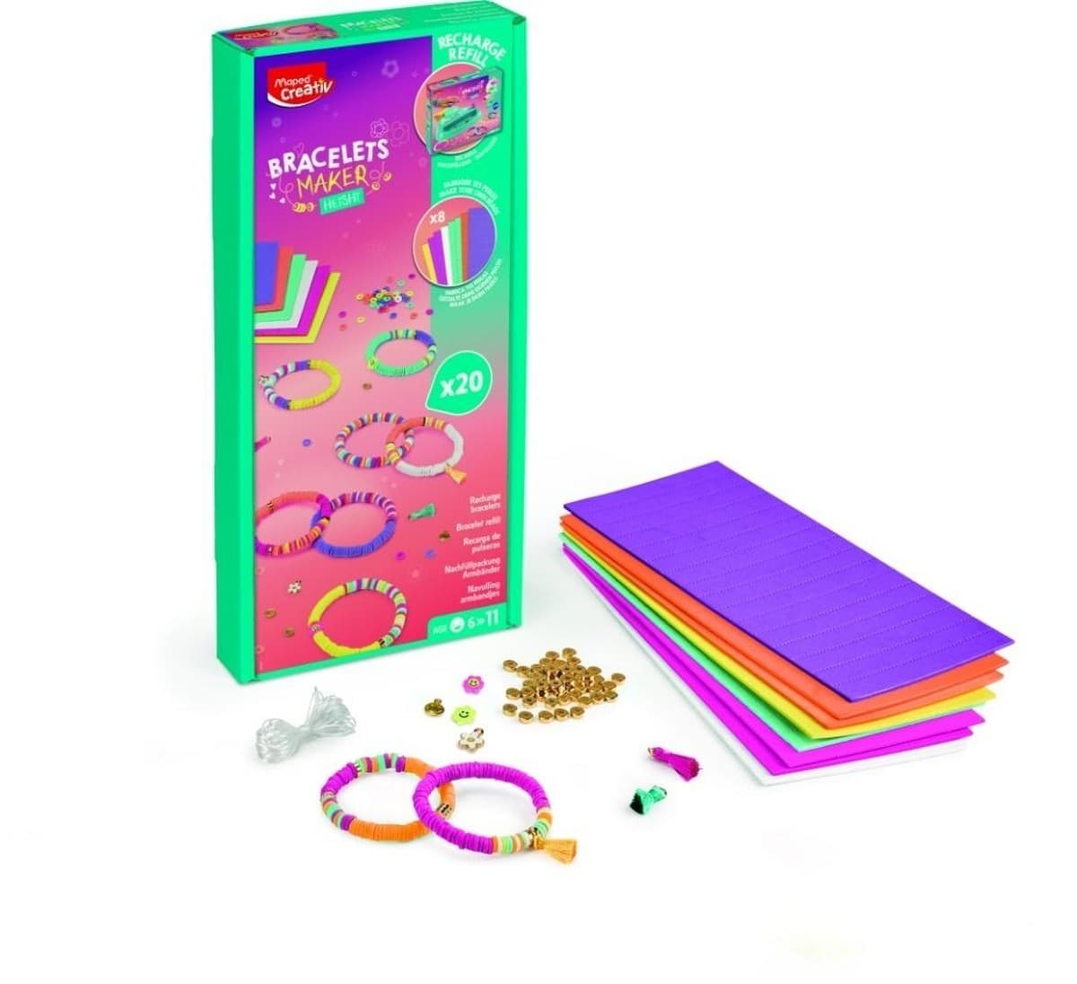 Maped Creativ Fabryka Bransoletek Zestaw Uzupełniający