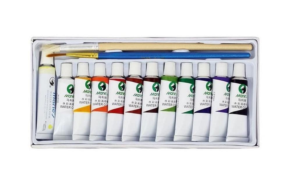 Maries Farby akwarelowe 12 kolorów 5 ml