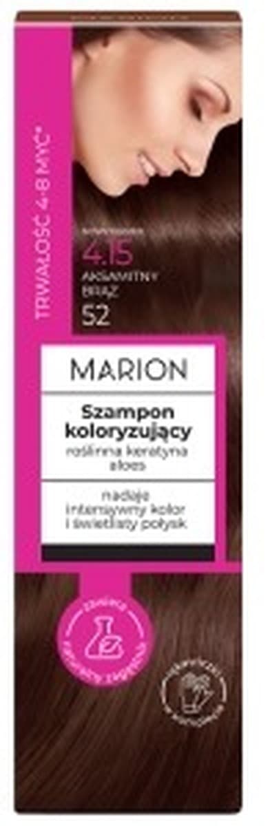 Marion Szampon Koloryzujący Aksamitna Czerwień 4.15