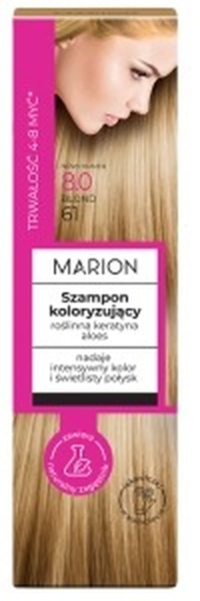 Marion Szampon Koloryzujący do Włosów Blond 8.0