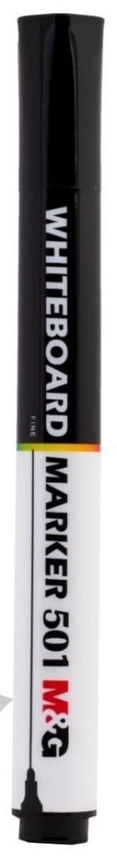 Marker suchościeralny M&G czarny 1-3 mm zestaw 10 sztuk