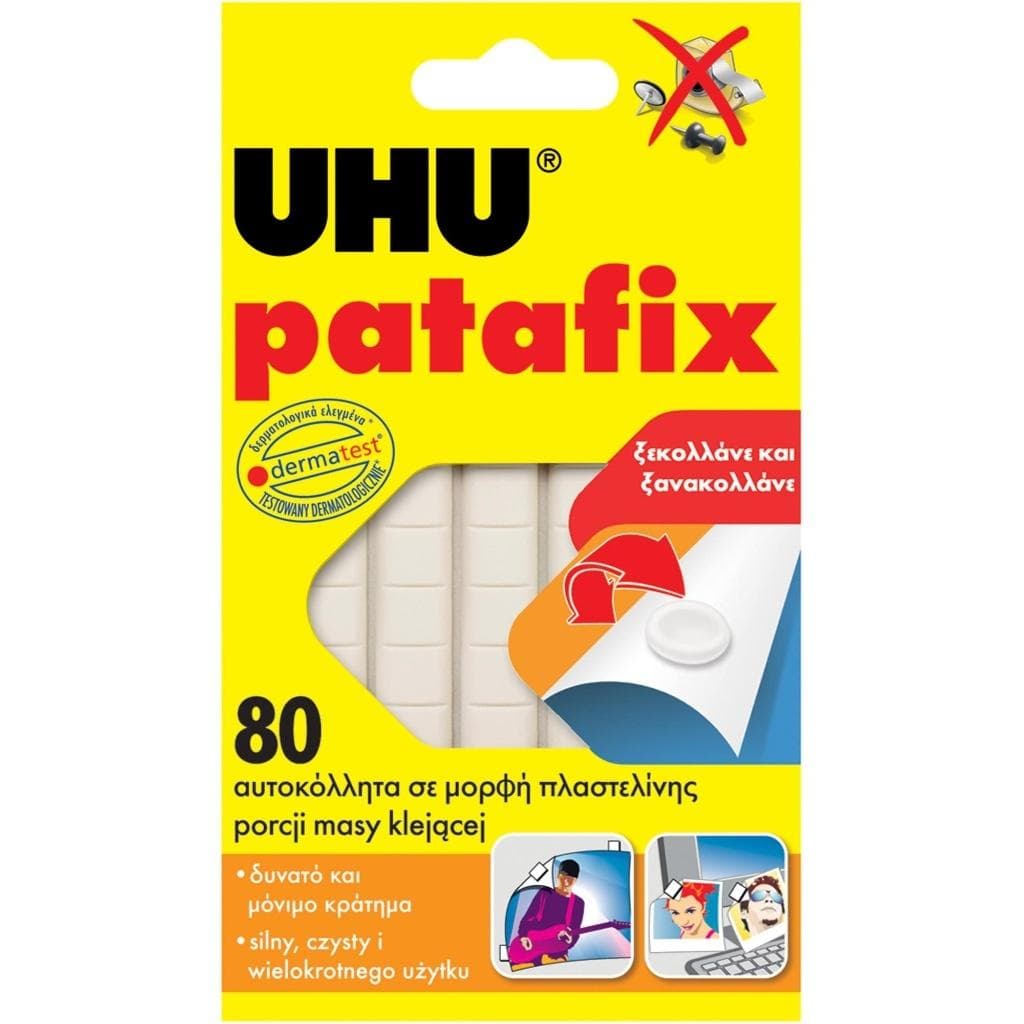 Masa klejąca UHU Patafix - do mocowania