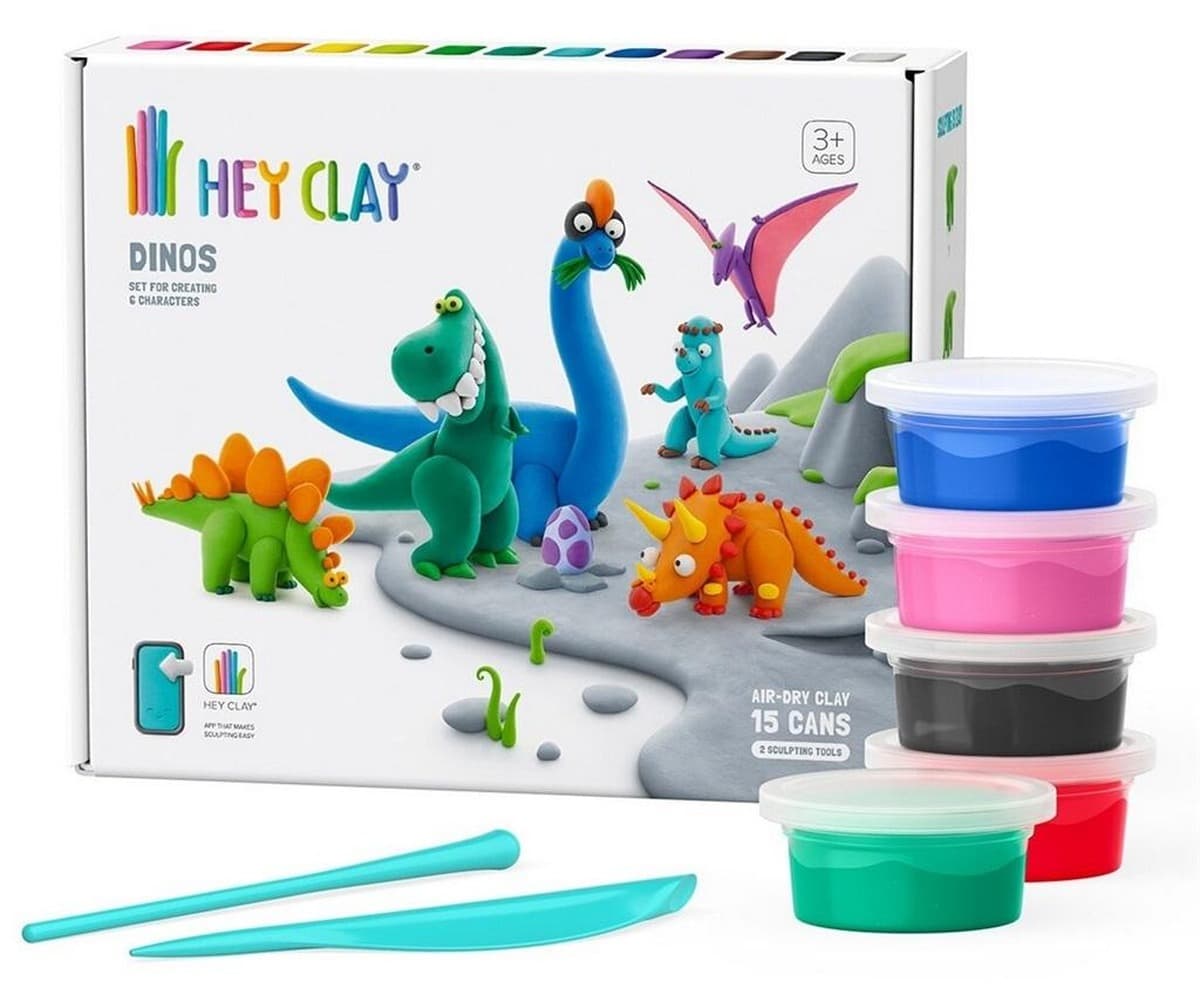 Masa plastyczna Hey Clay Dinozaury HCL15016