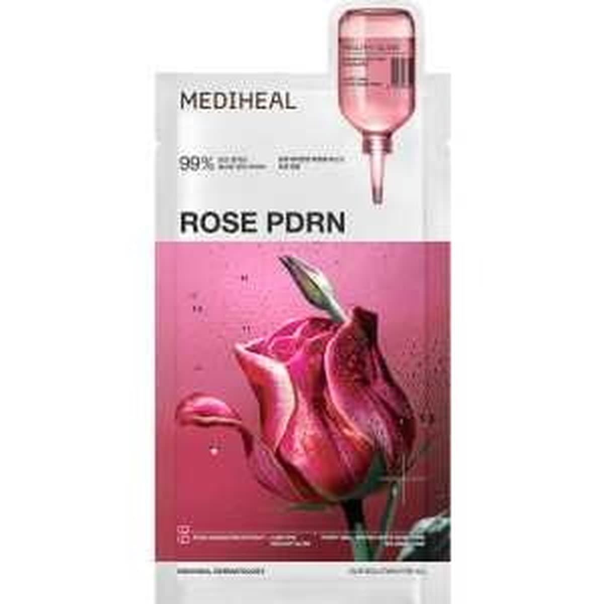 Maseczka do twarzy w płacie Mediheal Rose PDRN 24ml