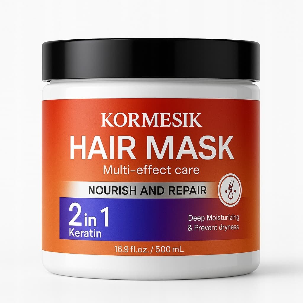 Maska do włosów 2w1 Botox Keratin Kormesic 500 ml
