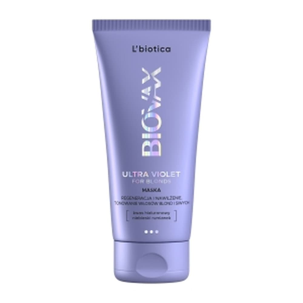 Biovax Ultra Violet Maska do włosów tonująca i regenerująca 150 ml