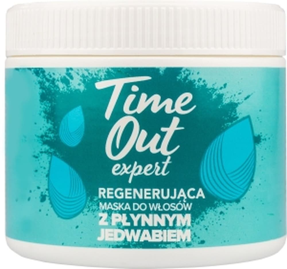 Maska do włosów Time Out z płynnym jedwabiem 500 g