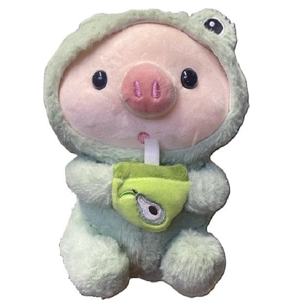 Maskotka Świnka w Czapce 23 cm Różne Kolory