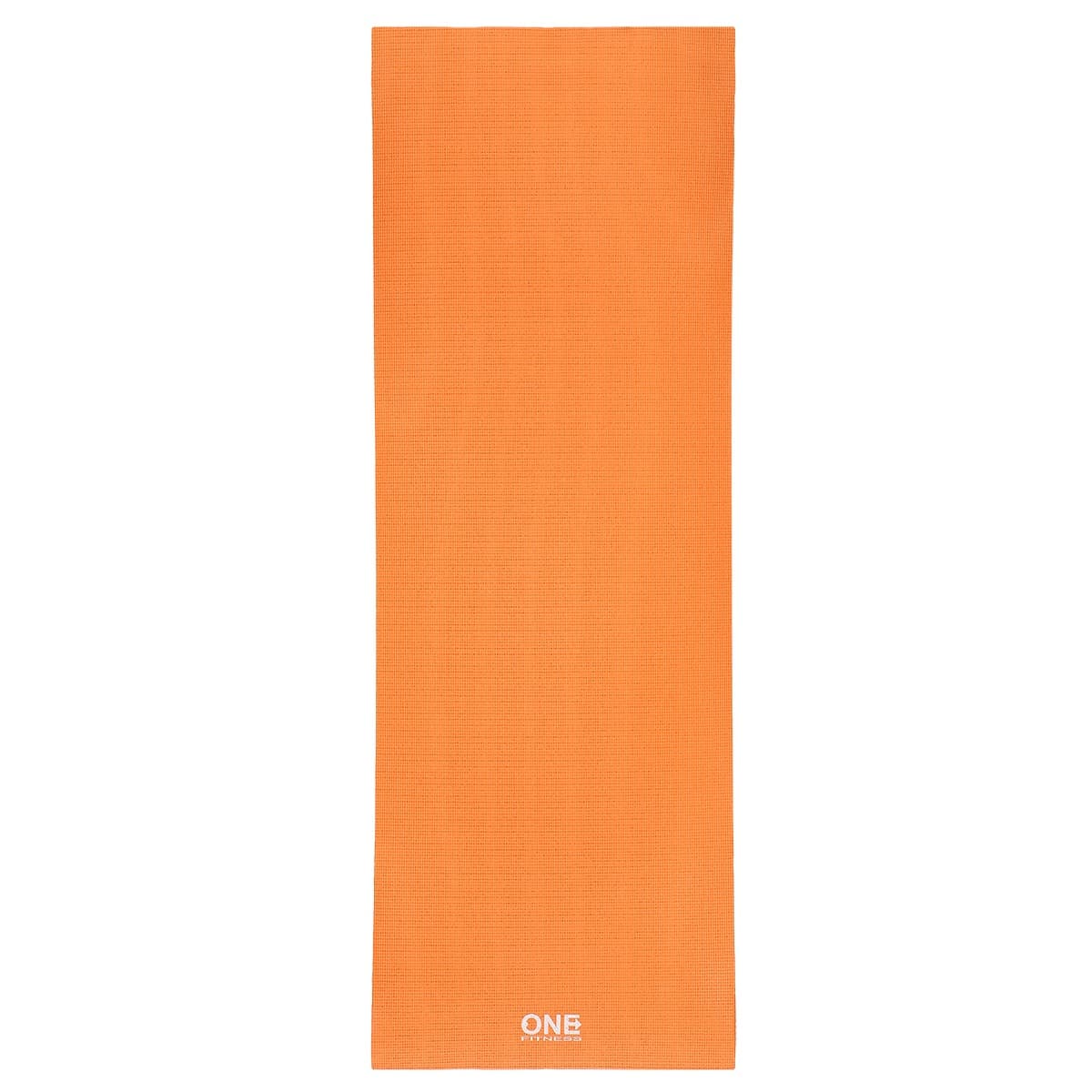 One Fitness Mata do Jogi YM02 1730 x 610 mm pomarańczowa