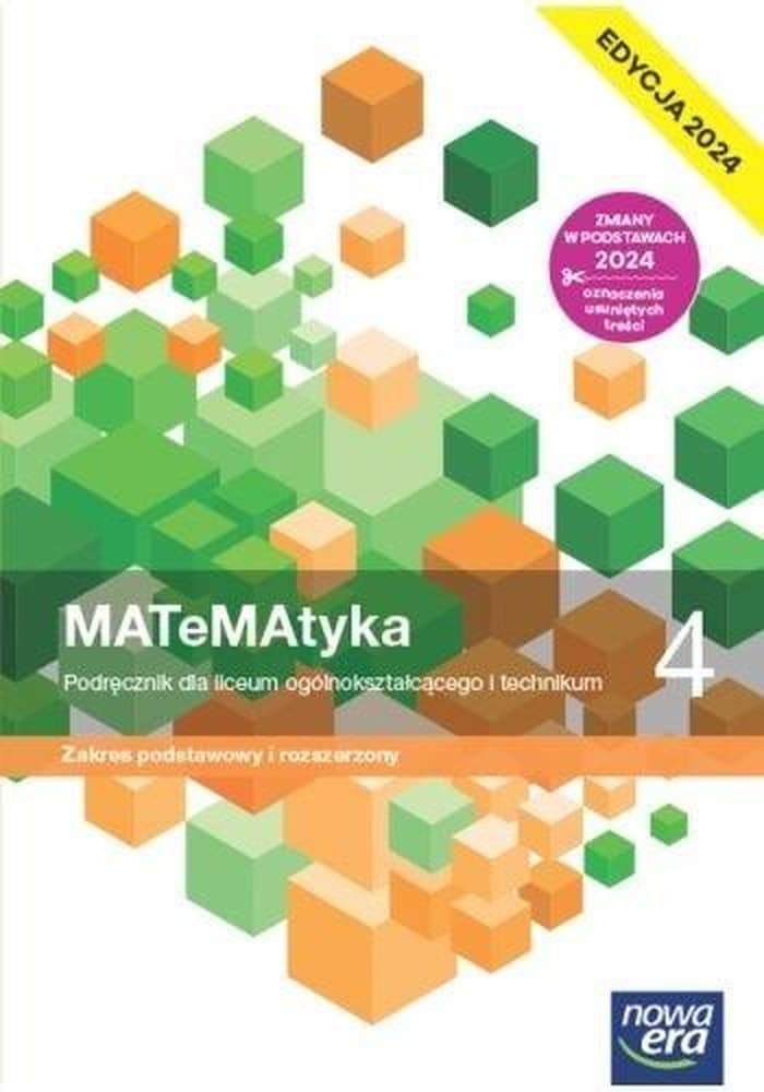 Matematyka LO klasa 4 Nowa Era edycja 2024