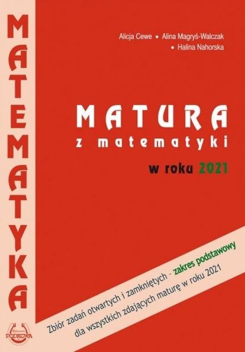 Matematyka podstawowy Matura 2024 Zbiór Podkowa