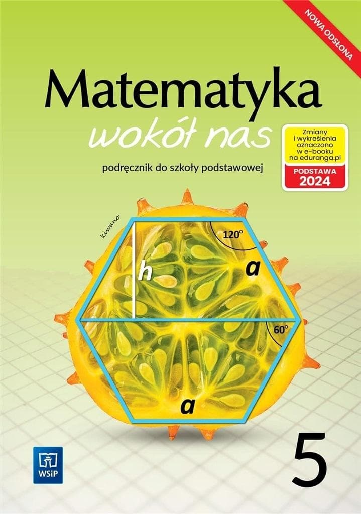Matematyka wokół nas podręcznik dla klasy 5 szkoły podstawowej WSiP