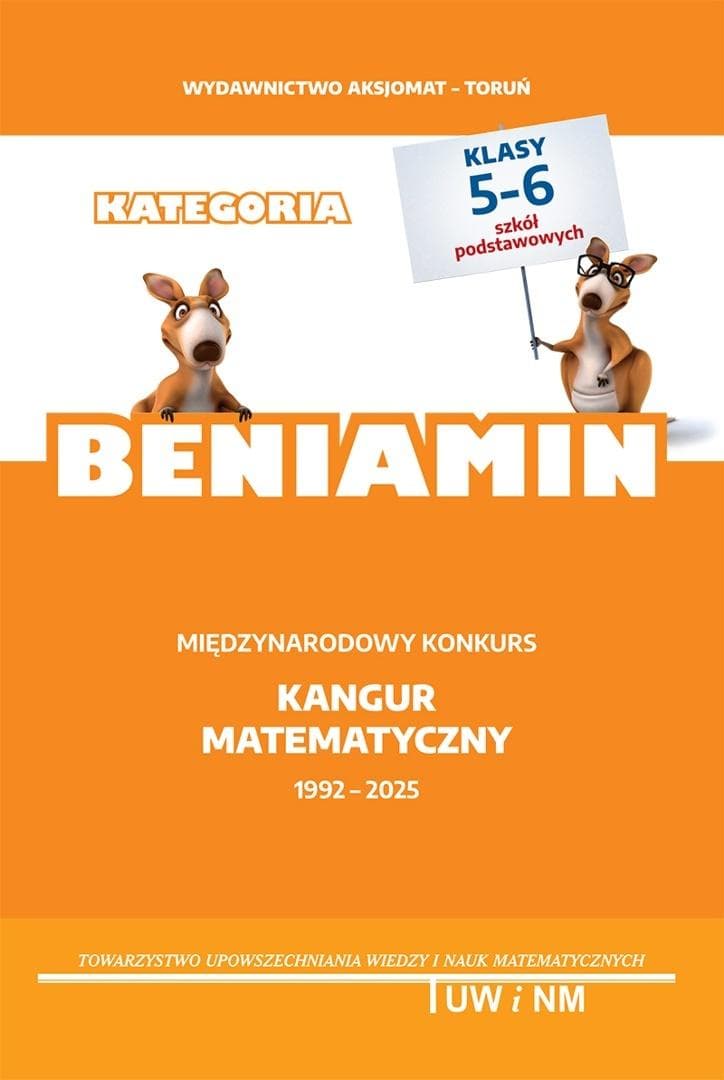 Matematyka z wesołym kangurem Kategoria Beniamin 2025