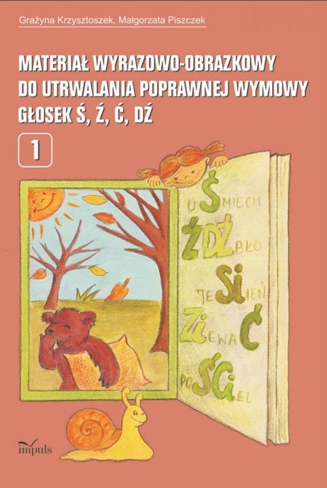 Materiał wyrazowo-obrazkowy do ćwiczeń głosek ś, ź, ć, dź