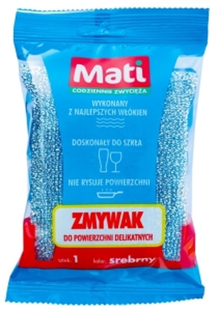 Mati Zmywak Kuchenny A 1 Delikatne Powierzchnie Srebrny