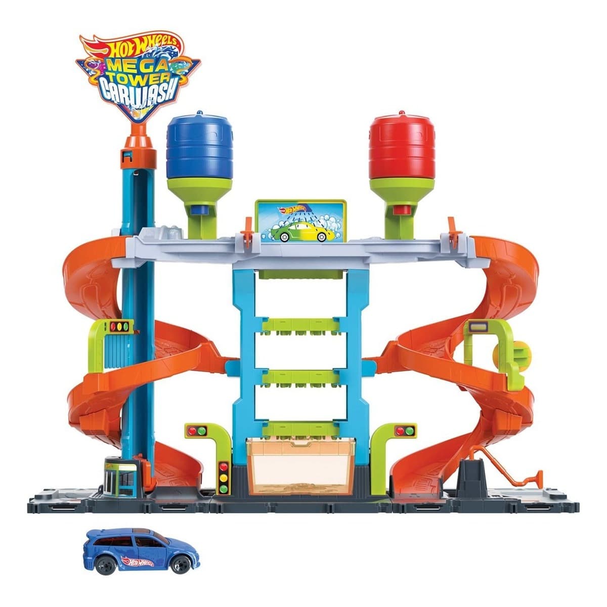 Mattel Hot Wheels Megamyjnia Samochodowa ze Zmianą Koloru