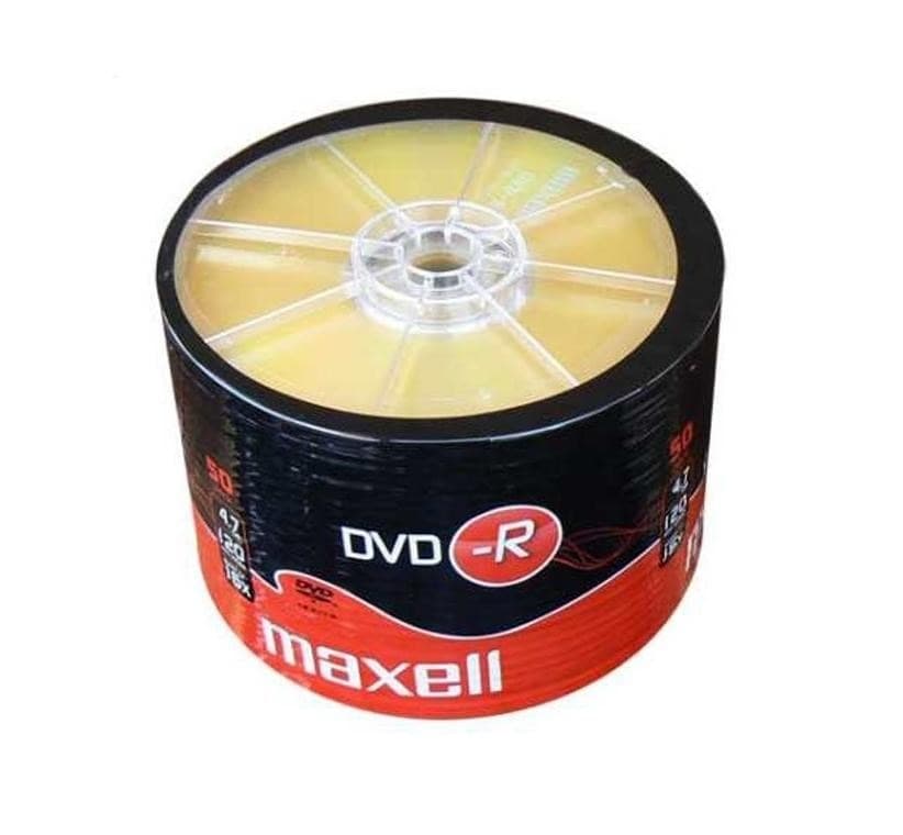 Płyty DVD-R Maxell 4.7GB Shrink 50 sztuk