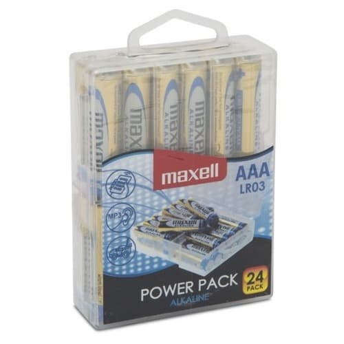 Baterie alkaliczne Maxell AAA LR03 Value Box 24 sztuki