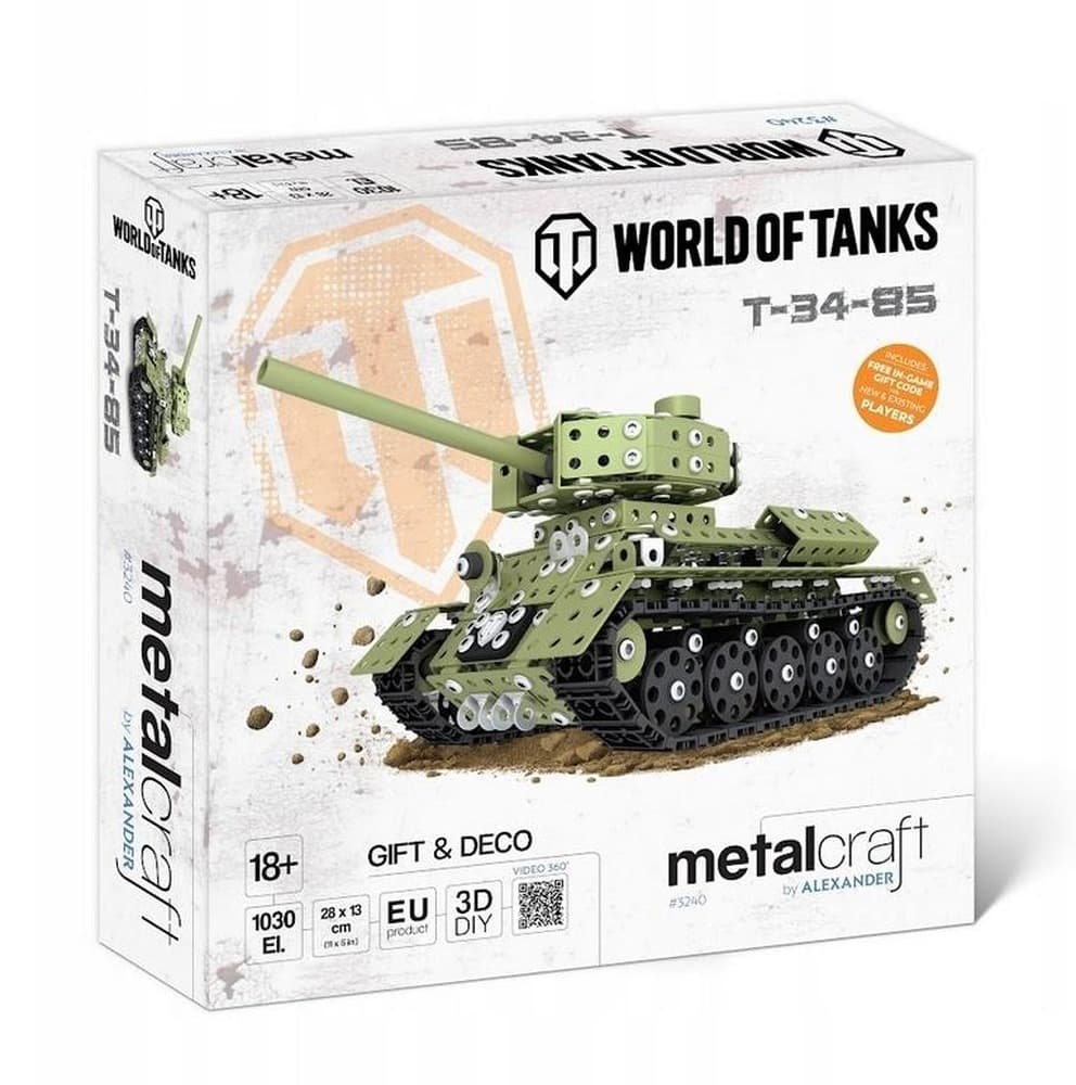 Mały konstruktor Czołg T-34-85 World of Tanks