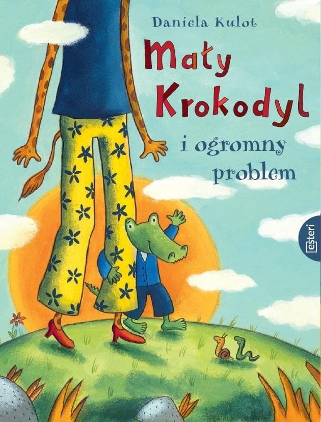 Książka dla dzieci Mały Krokodyl i ogromny problem