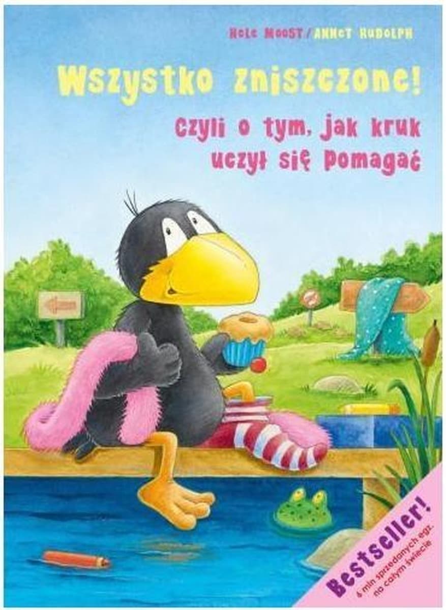 Mały Kruk Wszystko zniszczone książka dla dzieci