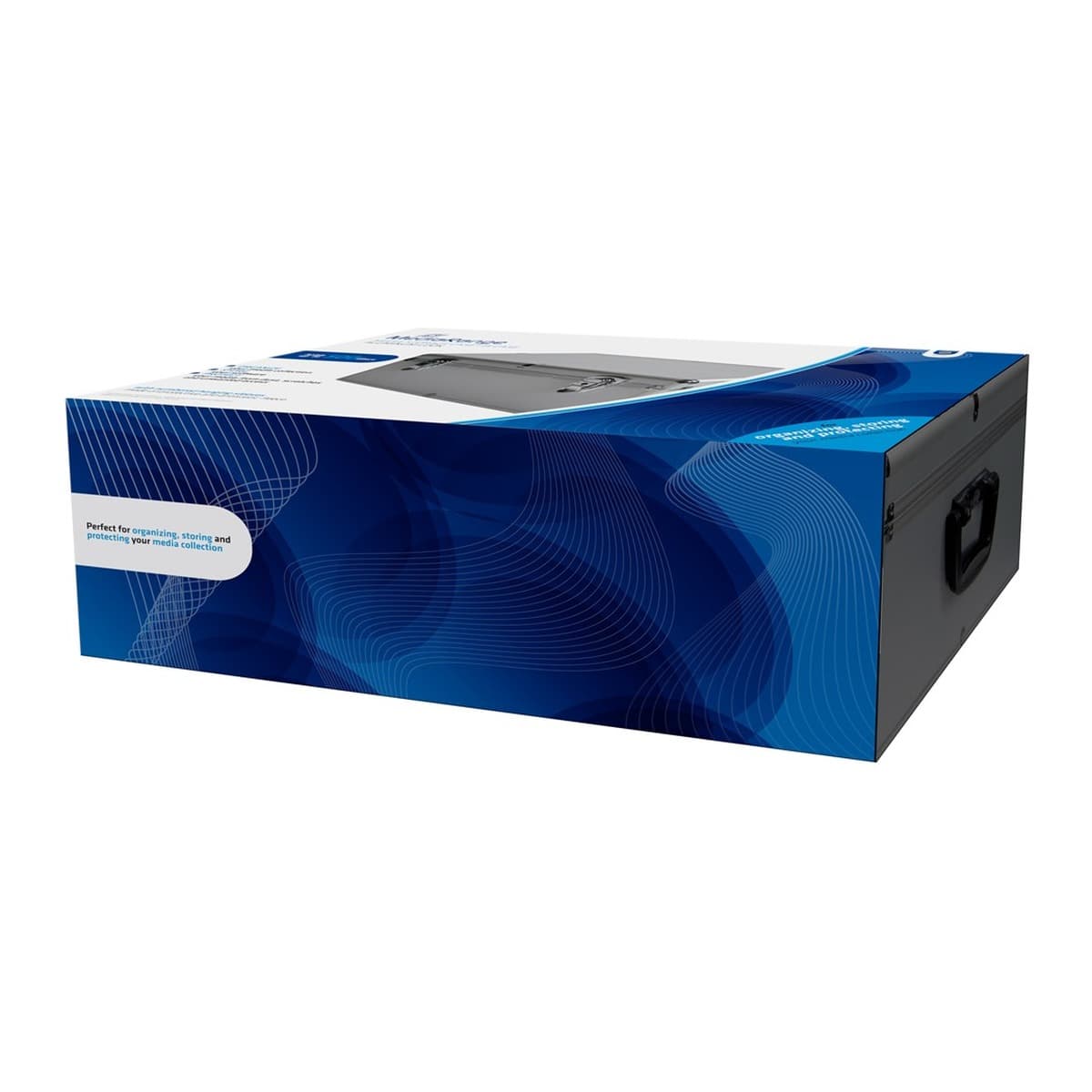 MediaRange BOX77 Opakowanie na 500 płyt CD Srebrne Pudełko