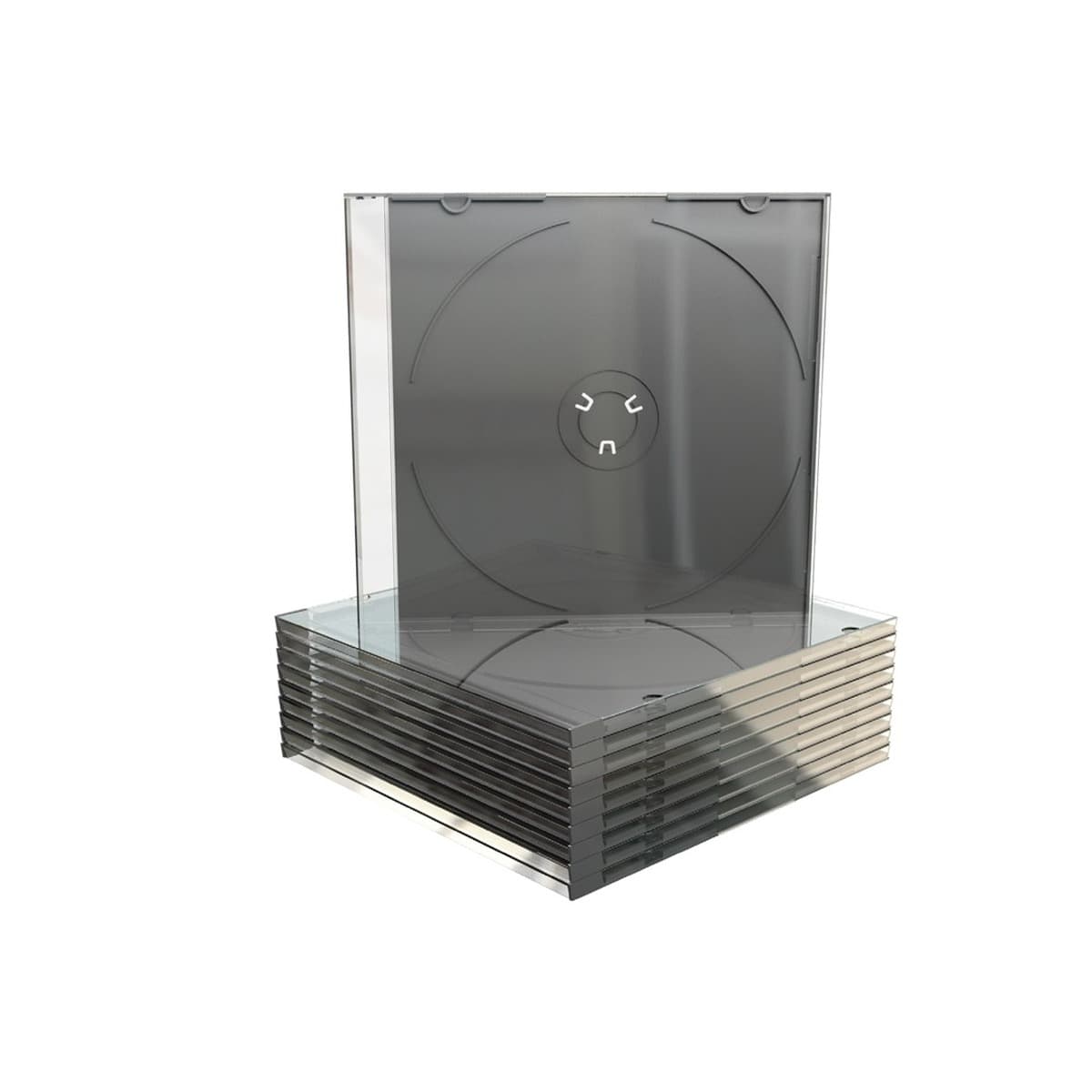 MediaRange Pudełko na płyty CD SlimCase, 100 sztuk, czarne