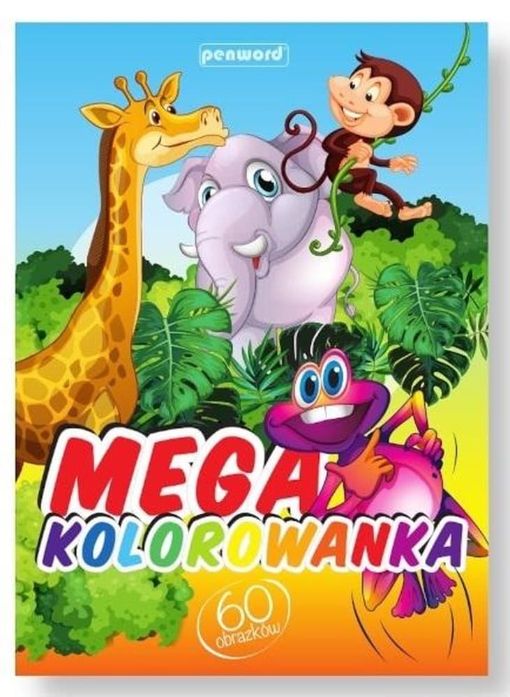 Mega Kolorowanka dla dzieci MIX wzorów