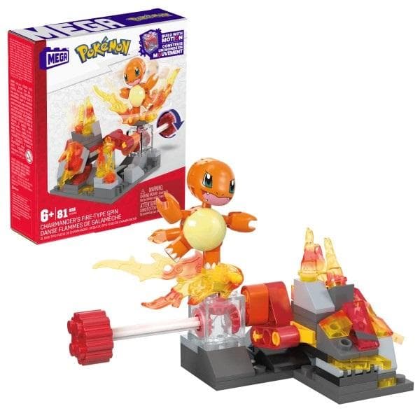 Mega Pokemon Zestaw Konstrukcyjny Charmander HTH86