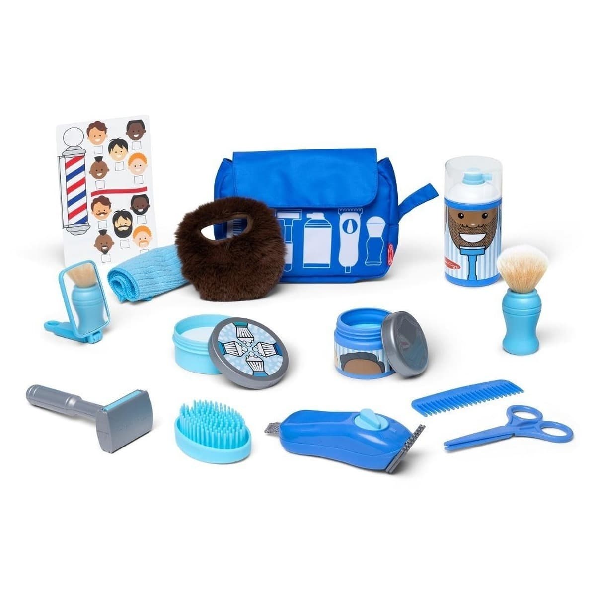 Melissa & Doug Zestaw Barber z akcesoriami dla dzieci