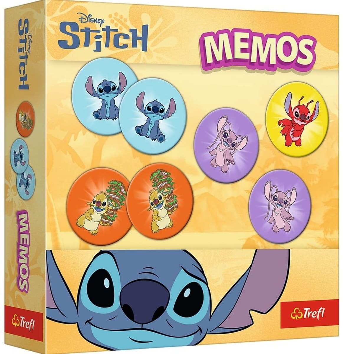 Memos Lilo & Stitch gra pamięciowa Trefl