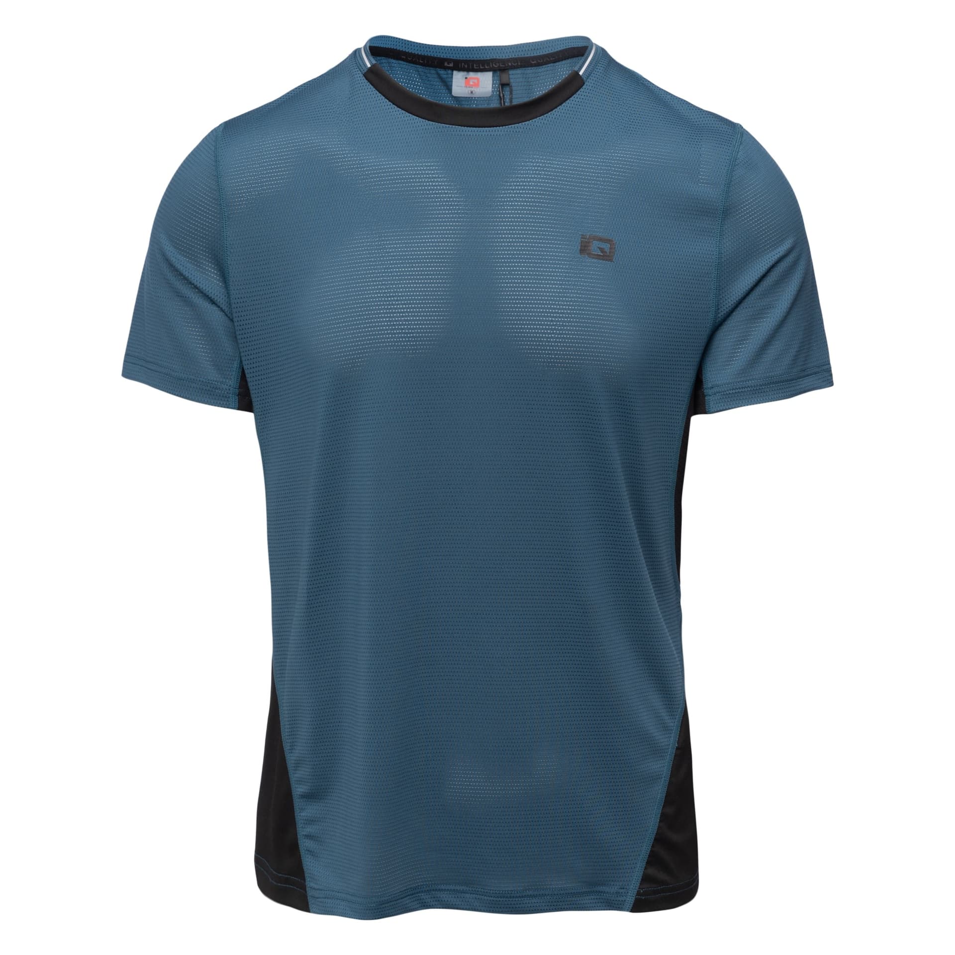 Męska Koszulka z krótkim rękawem ILANGE II - INDIAN TEAL, Rozmiar XL