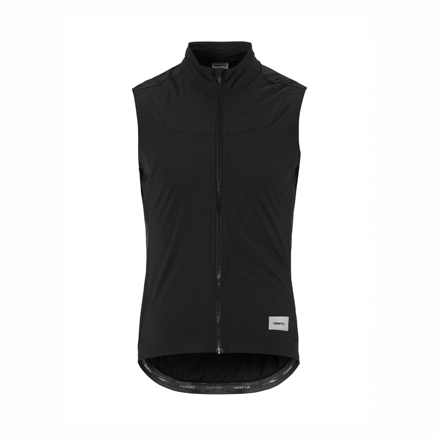 Męska kurtka rowerowa ENDUR LIGHT WIND VEST M czarna