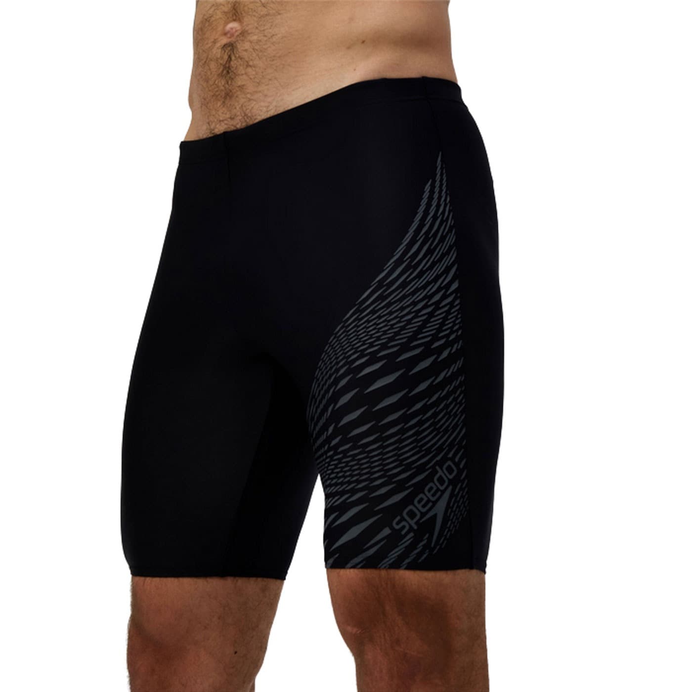 Męskie Bokserki Kąpielowe Speedo Medley Logo Jammer - Rozmiar 38, Szare