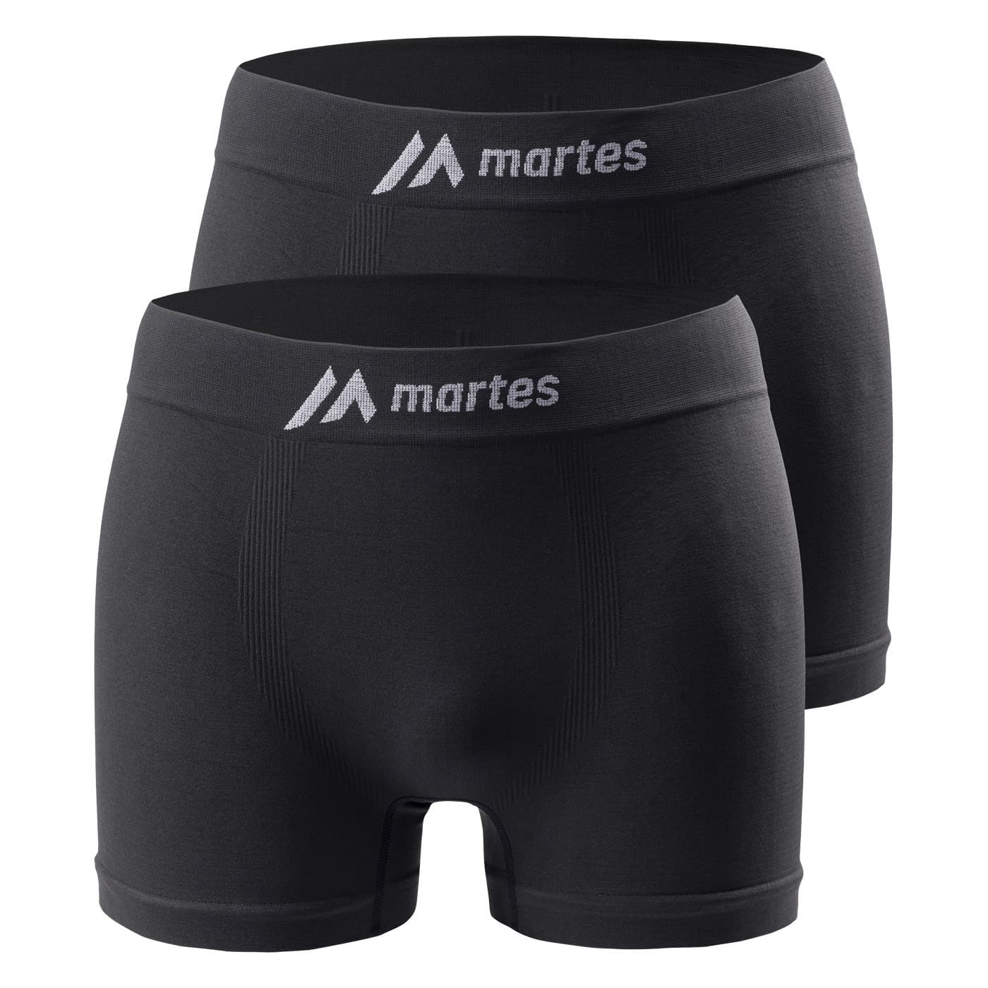 R- Męskie Bokserki MAREVO 2PACK - Rozmiar XXL, Kolor BLACK/BLACK