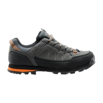 R- Buty niskie Hi-Tec Gelen Ii Low Wp ciemnoszare czarne pomarańczowe