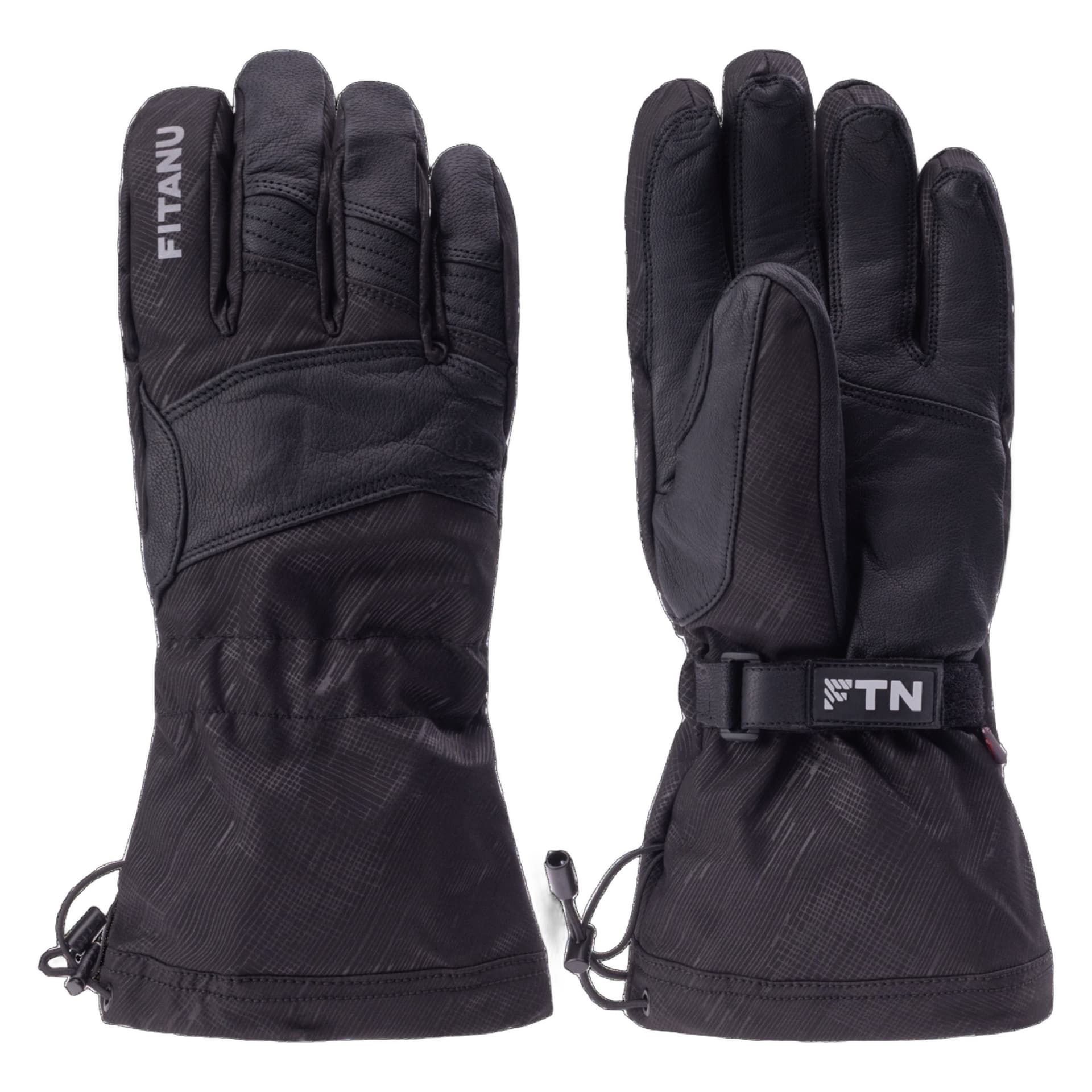 Męskie Rękawice Narciarskie SATEA PRIMALOFT BLACK Rozmiar L/XL