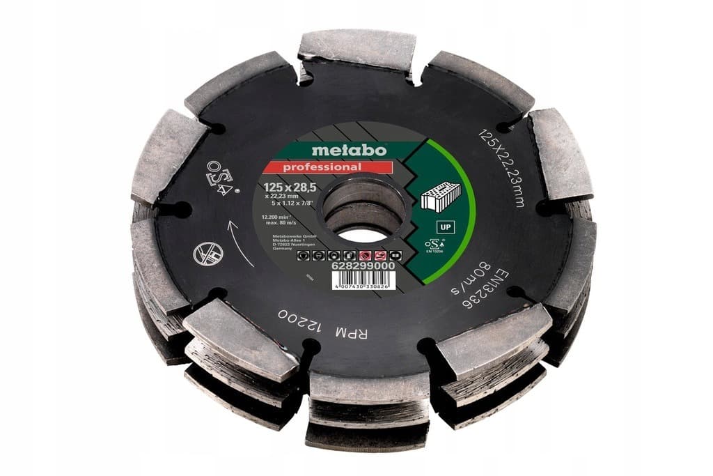 Metabo 628299000 ostrze do piły tarczowej 12,5 cm