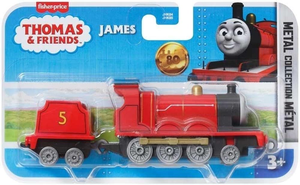 Metalowa lokomotywa Tomek i Przyjaciele Classic James