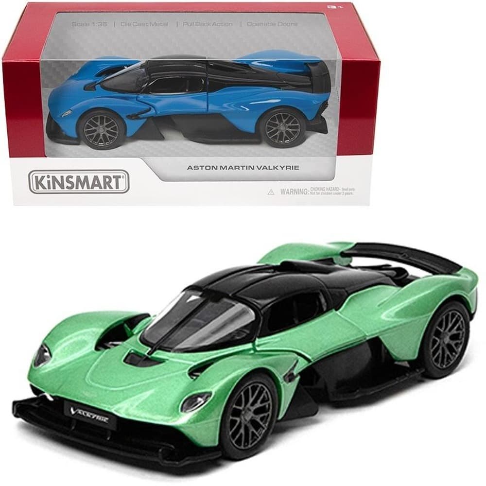 Metalowy Model Samochodu Aston Martin Valkyrie z Napędem Pull Back