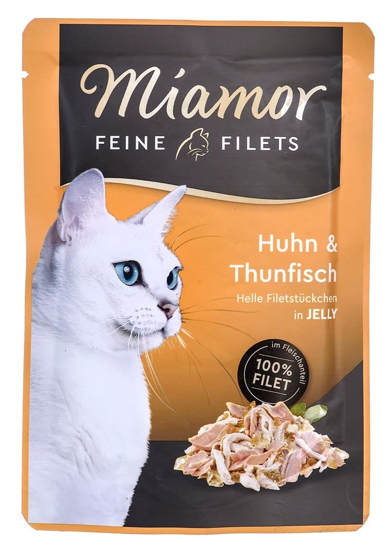 Miamor Feine Filets kurczak z tuńczykiem dla kota 100g