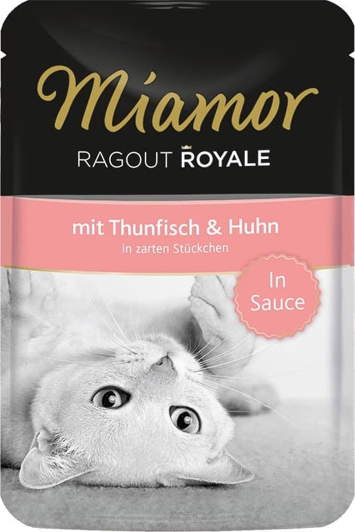 Miamor Ragout Royale Tuńczyk z Kurczakiem dla kota 100g