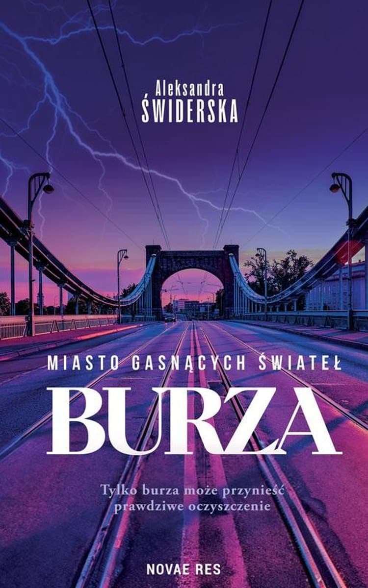 Miasto Gasnących Świateł. Burza - Powieść Novae Res