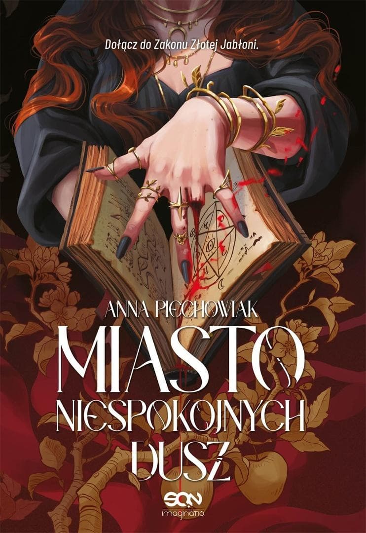 Miasto niespokojnych dusz - Anna Piechowiak - powieść fantasy 528 stron