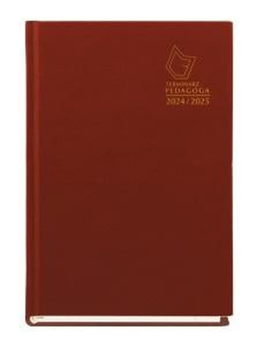 MICHALCZYK i PROKOP: Terminarz Pedagoga 2023/2024 - A5, bordowy